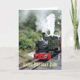 STEAM TRAINS CARD