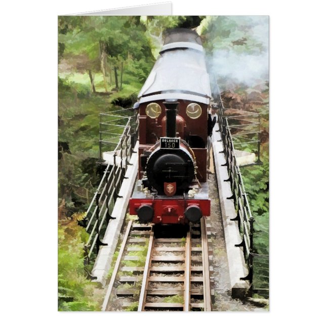 STEAM TRAINS CARD (Front)