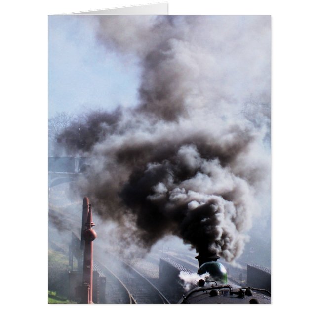 STEAM TRAINS CARD (Front)