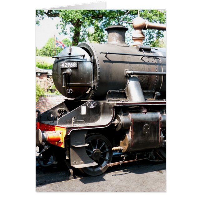 STEAM TRAINS card (Front)