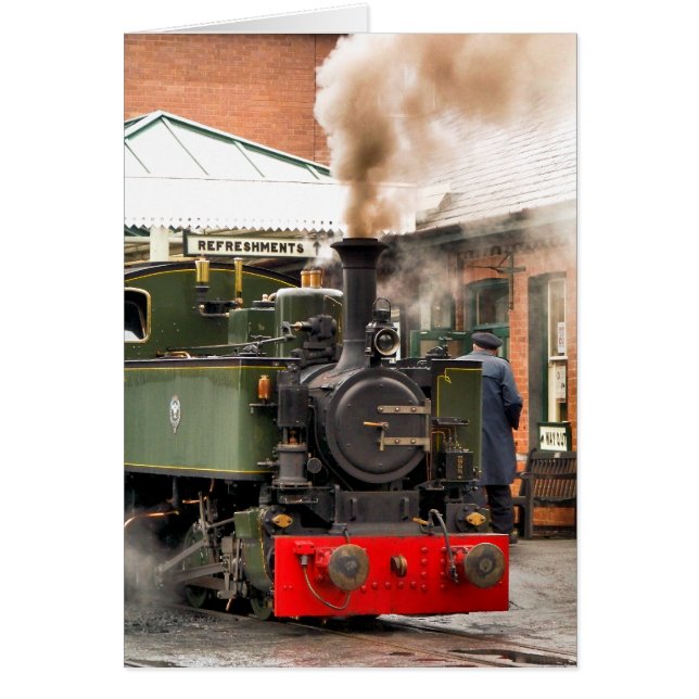 STEAM TRAINS CARD (Front)