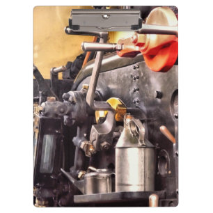STEAM TRAINS CLIPBOARD