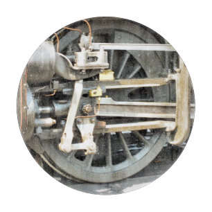 STEAM TRAINS CUTTING BOARD