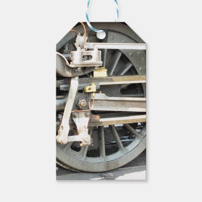 STEAM TRAINS GIFT TAGS (Front)
