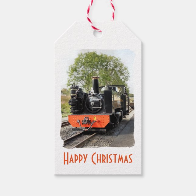STEAM TRAINS GIFT TAGS (Front)