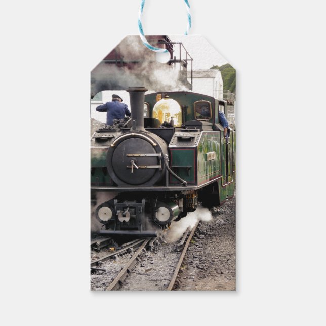 STEAM TRAINS GIFT TAGS (Front)