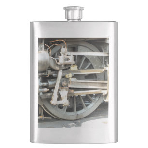 STEAM TRAINS HIP FLASK