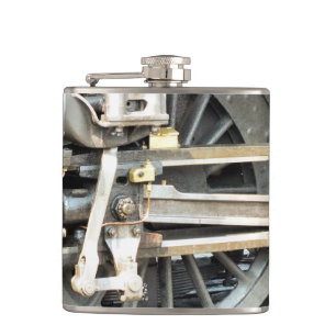 STEAM TRAINS HIP FLASK