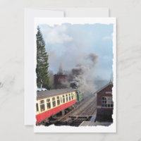 STEAM TRAINS INVITATIONS