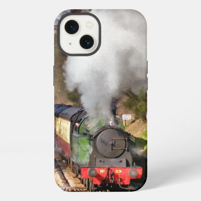 STEAM TRAINS iPhone CASE (Back)