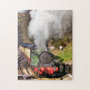 STEAM TRAINS JIGSAW PUZZLE