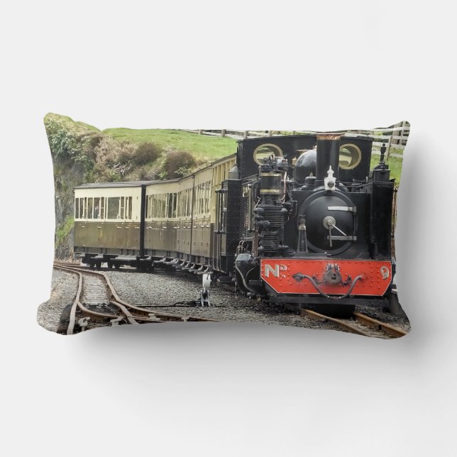 STEAM TRAINS LUMBAR CUSHION (Front)