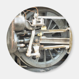 STEAM TRAINS MAGNET