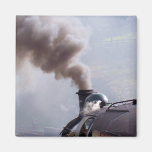 STEAM TRAINS MAGNET