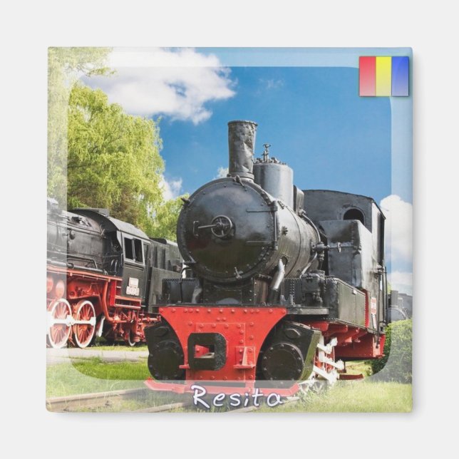 Steam trains magnet (Front)