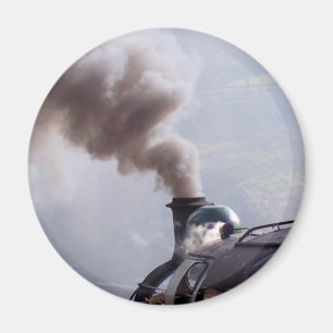 STEAM TRAINS MAGNET