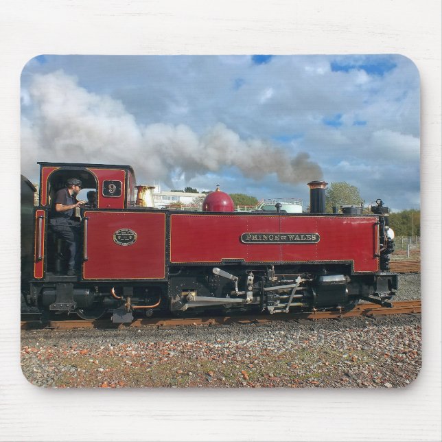 STEAM TRAINS MOUSE PAD (Front)