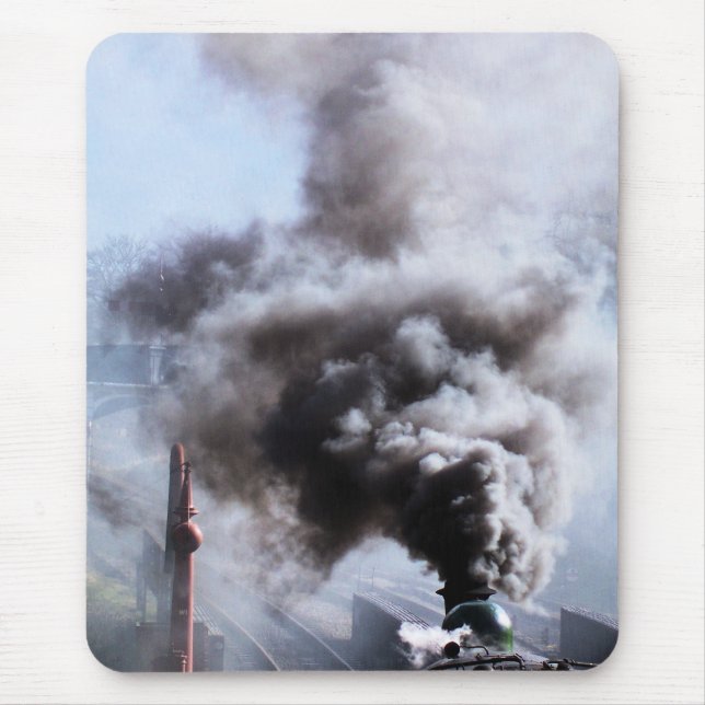 STEAM TRAINS MOUSE PAD (Front)