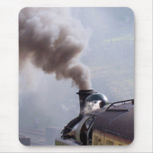 STEAM TRAINS MOUSE PAD