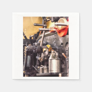 STEAM TRAINS  NAPKIN
