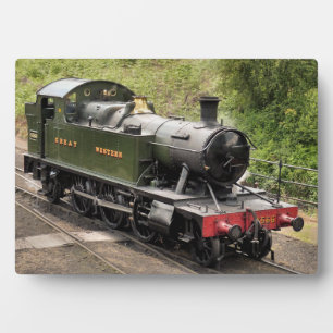 STEAM TRAINS PLAQUE