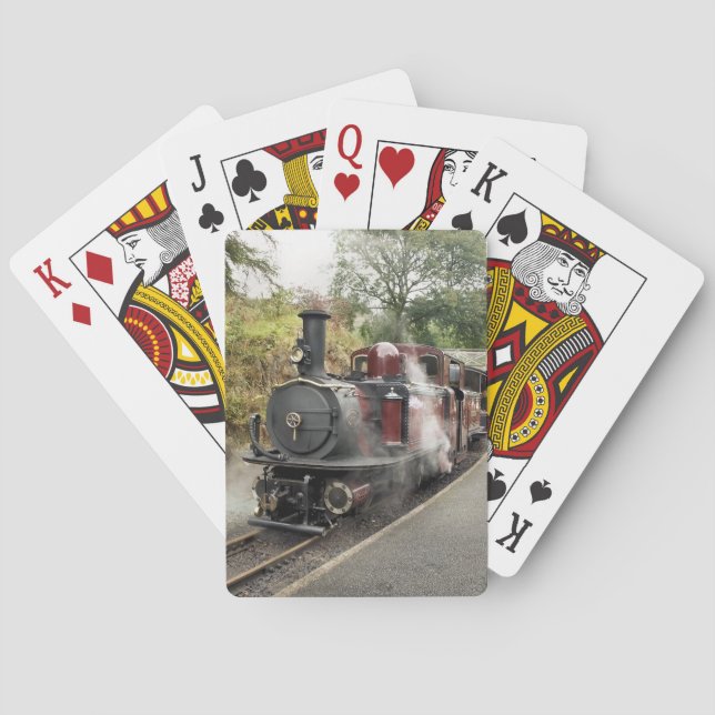 STEAM TRAINS PLAYING CARDS (Back)
