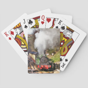 STEAM TRAINS PLAYING CARDS