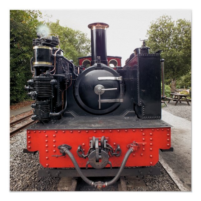 STEAM TRAINS POSTER (Front)