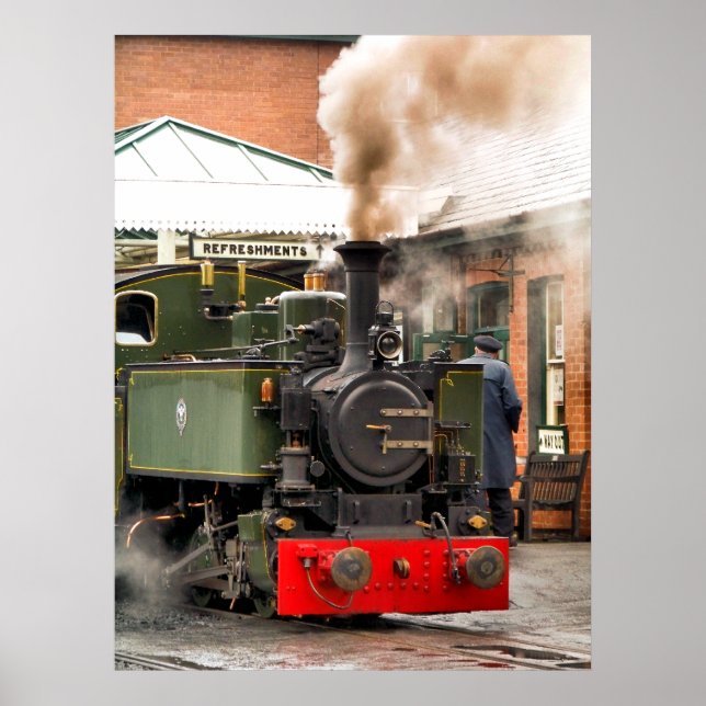 STEAM TRAINS POSTER (Front)