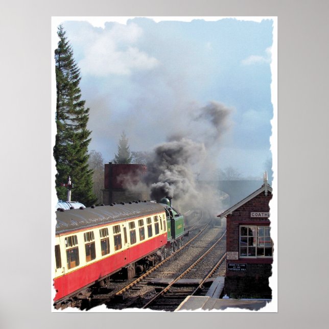 STEAM TRAINS POSTER (Front)