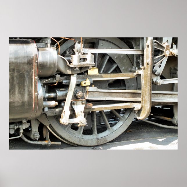 STEAM TRAINS POSTER (Front)