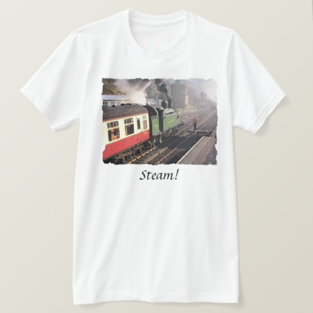 STEAM TRAINS T-Shirt (Design Front)