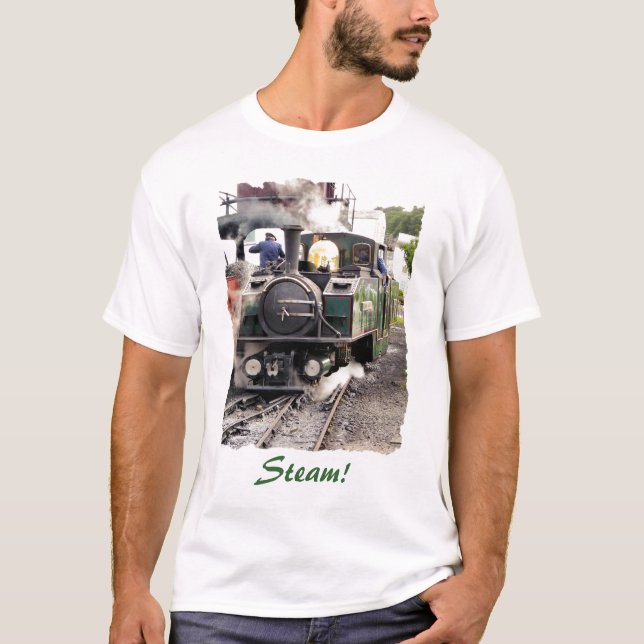 STEAM TRAINS T-Shirt (Front)