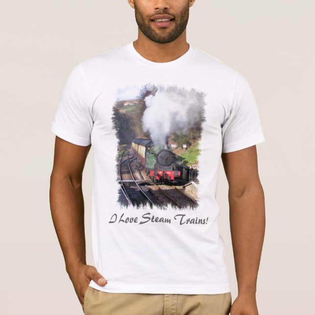 STEAM TRAINS T-Shirt (Front)