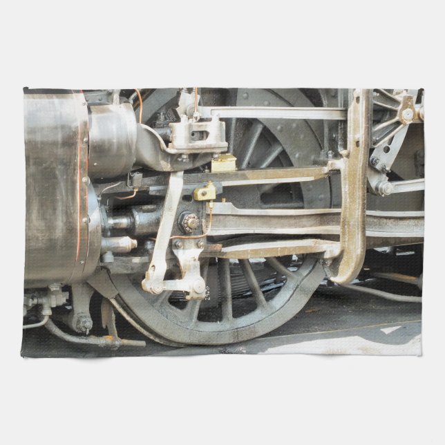 STEAM TRAINS TEA TOWEL (Horizontal)
