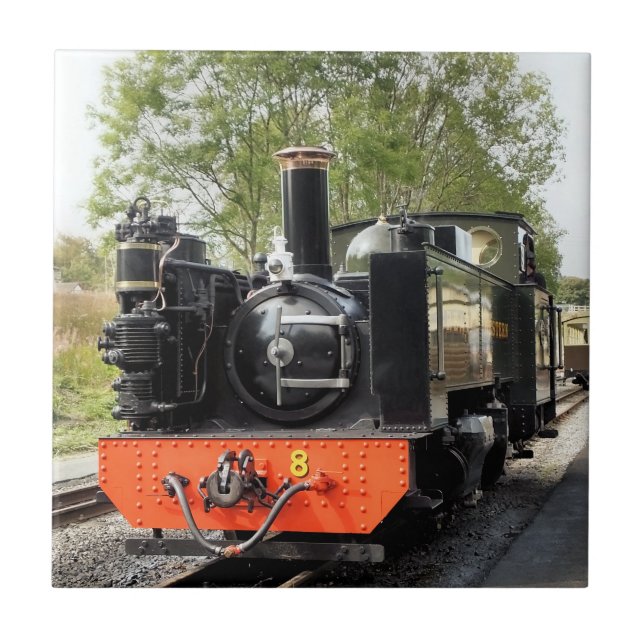 STEAM TRAINS TILE (Front)