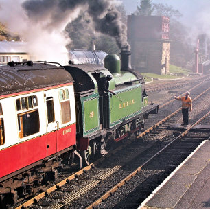 STEAM TRAINS TILE