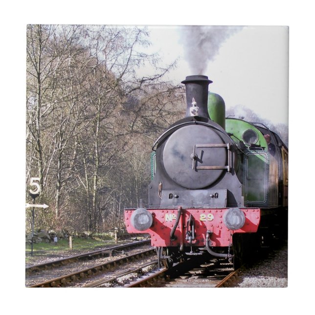 STEAM TRAINS TILE (Front)