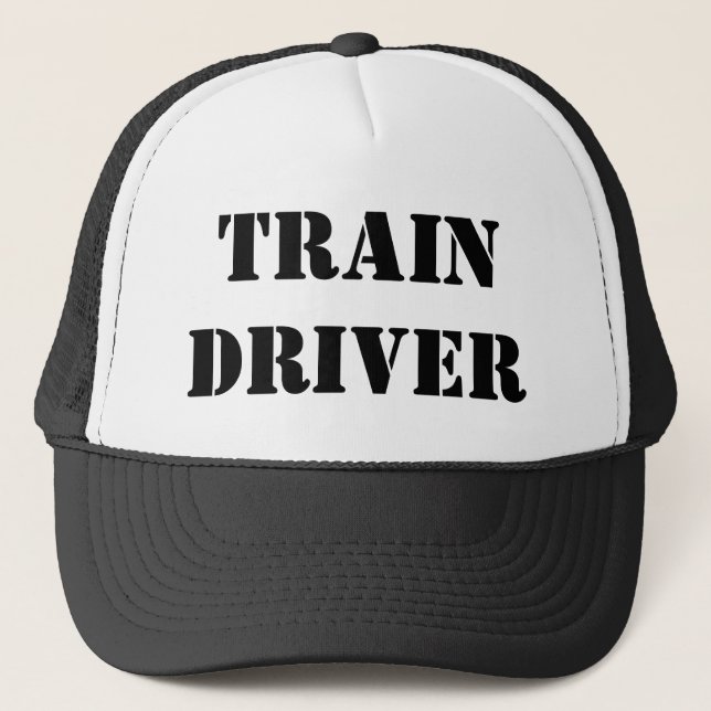 STEAM TRAINS TRUCKER HAT (Front)