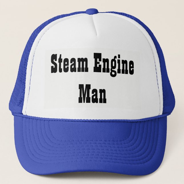 STEAM TRAINS TRUCKER HAT (Front)