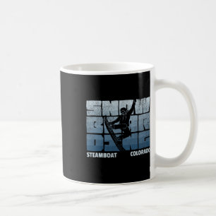 Steamboat Colorado Snowboarding Resort Vintage Sno Coffee Mug