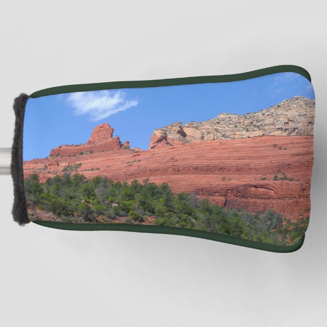 Steamboat Rock in Sedona Arizona Photography Golf Head Cover (Front)