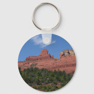 Steamboat Rock in Sedona Arizona Photography Key Ring