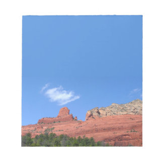 Steamboat Rock in Sedona Arizona Photography Notepad