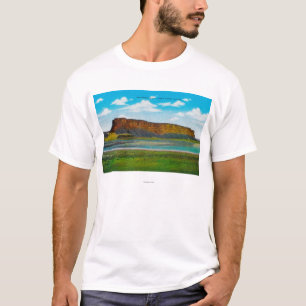 Steamboat Rock, Upper Grand Coulee Dam T-Shirt