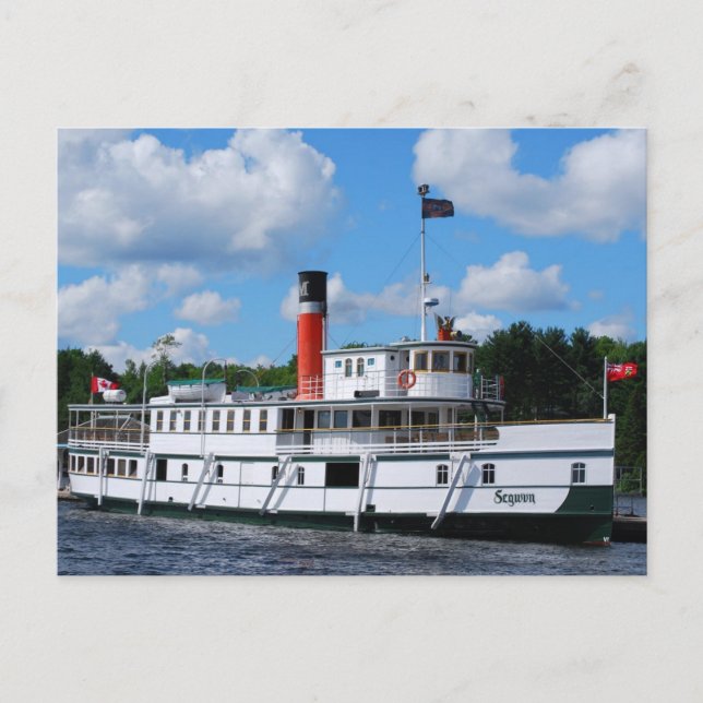 Steamboat Segwun Postcard (Front)