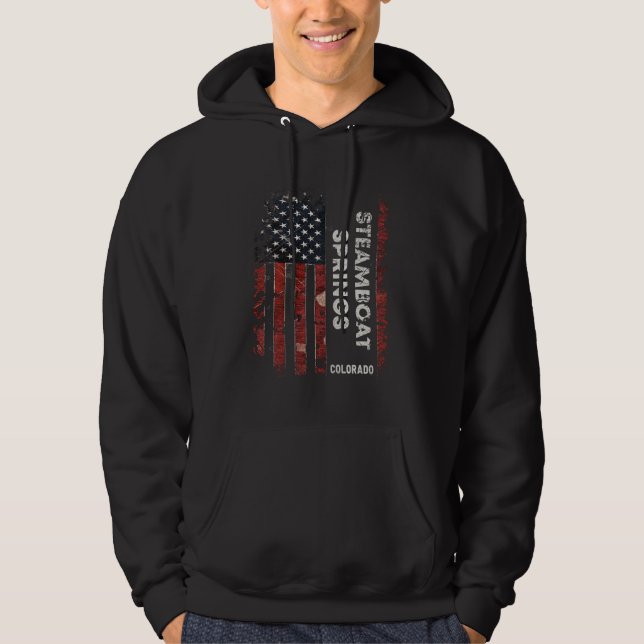 Steamboat Springs Colorado Hoodie (Front)