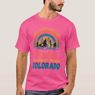 Steamboat Springs Colorado Vintage Graphic Hiking T-Shirt