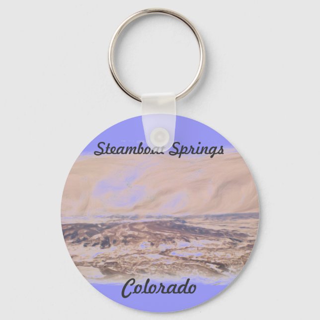 Steamboat Springs keychain (Front)