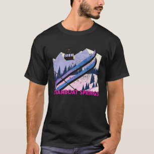 Steamboat Springs Ski Vintage Style Steamboat Spri T-Shirt